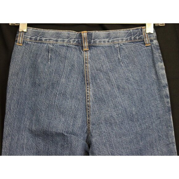 2006 Gymboree Sweetheart Valentine Day Denim Jeans Heart Ruffle Hem Embroider 10 - Picture 5 of 7